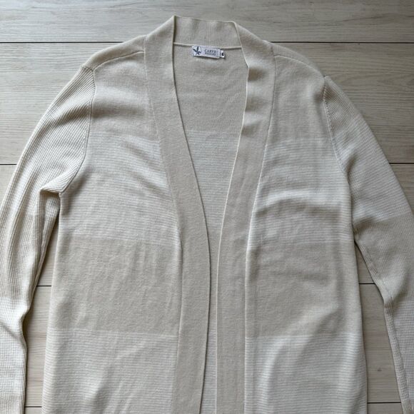 Carve Designs Long Line Sweater Women’s Medium Non-Mulesing Blend Wool Cardigan - Picture 12 of 16